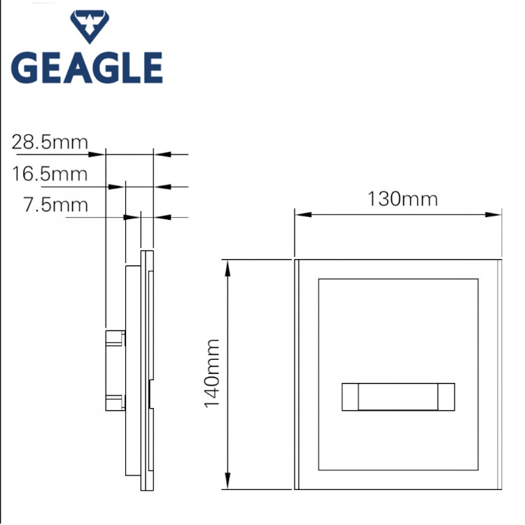 Sensor Automatic Inductive Toilet Flush Hydraulic Control Valve