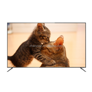 75/85/100 inch lcd led multimedia televisions digital 4k ultra widescreen smart tv