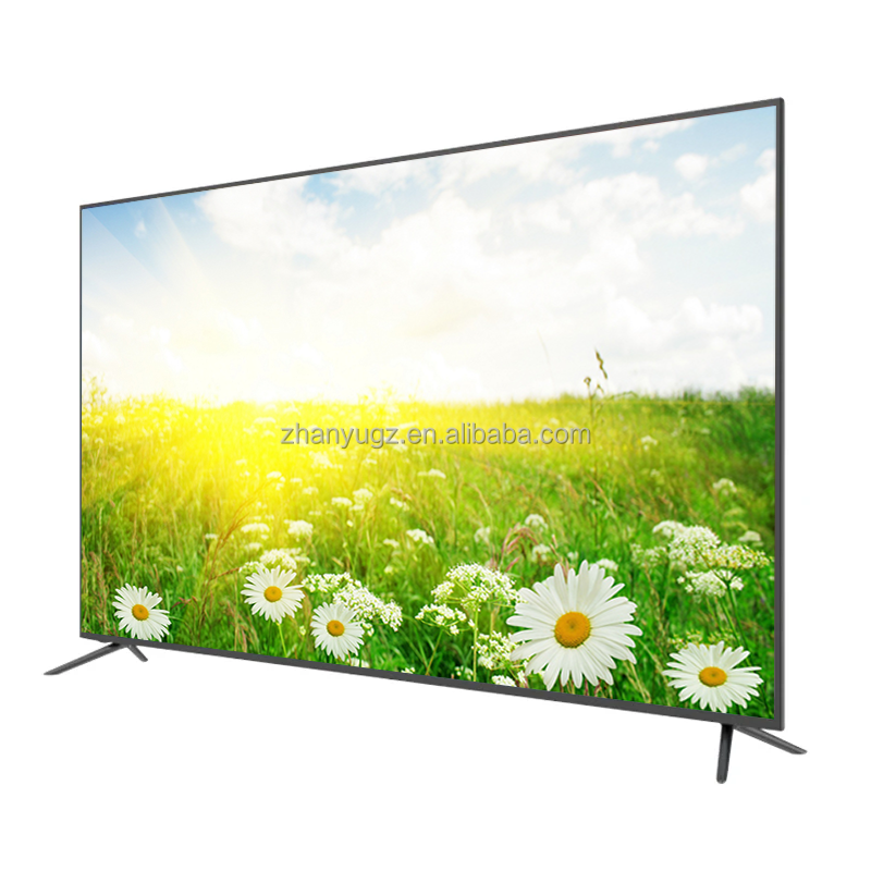 75/85/100 inch lcd led multimedia televisions digital 4k ultra widescreen smart tv