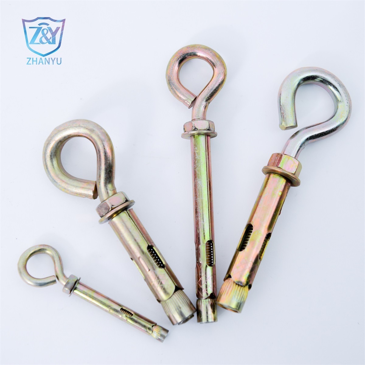 Eye Bolt Anchor  Heavy Duty Concrete Anchors Galvanized Grade 4.8 8.8 Sleeve Anchors Lifting Eye Expansion Bolts