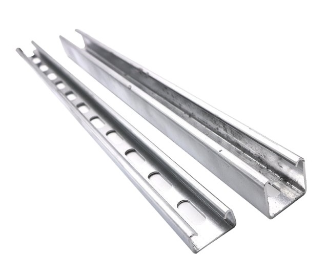 Factory supply hot dip galvanized strut slotted C channel steel Unistrut Channel