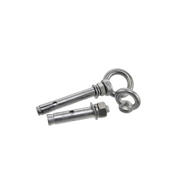 Eye Bolt Anchor  Heavy Duty Concrete Anchors Galvanized Grade 4.8 8.8 Sleeve Anchors Lifting Eye Expansion Bolts