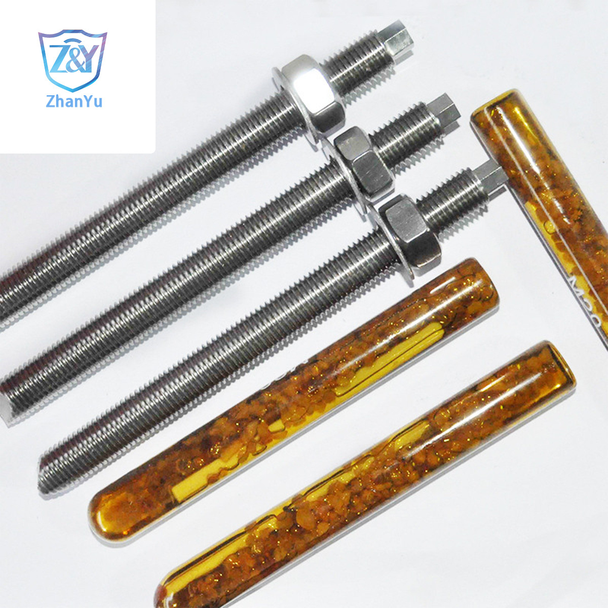 High strength chemical expansion anchor stud bolts din 529  concrete anchor bolts drop in anchor