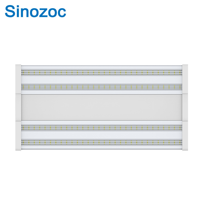 Sinozoc professional linear highbay 50w 100w 150w 200w led linear high bay light 130lm/w~180lm/w for warehouse and industrial