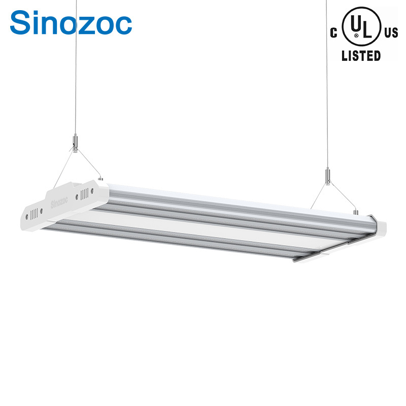 Sinozoc professional linear highbay 50w 100w 150w 200w led linear high bay light 130lm/w~180lm/w for warehouse and industrial