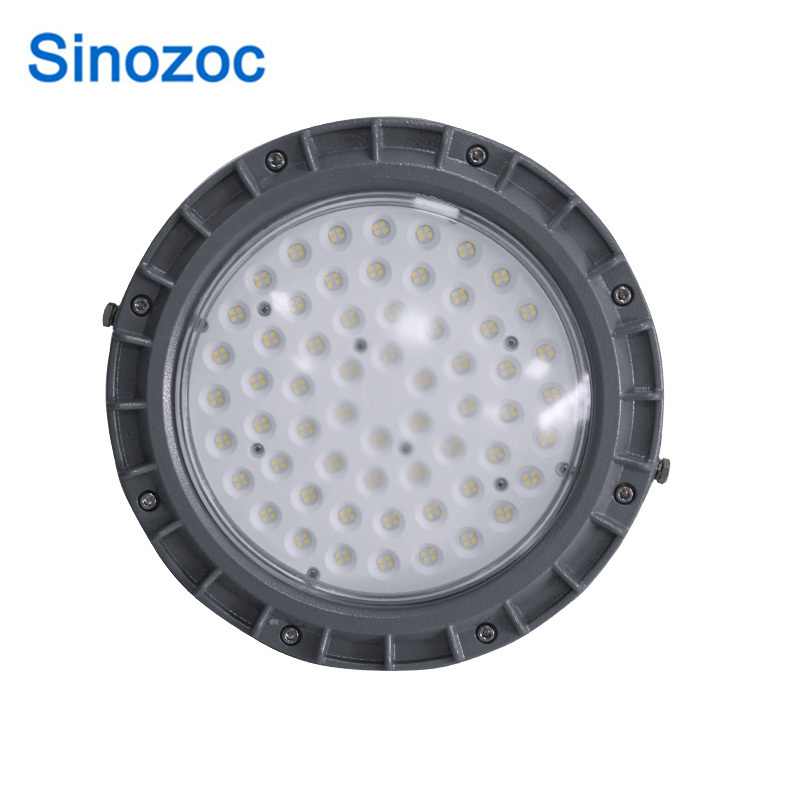 Sinozoc ATEX Approved Flameproof 100W SMD LED Explosion Proof High Bay Lighting Fixture