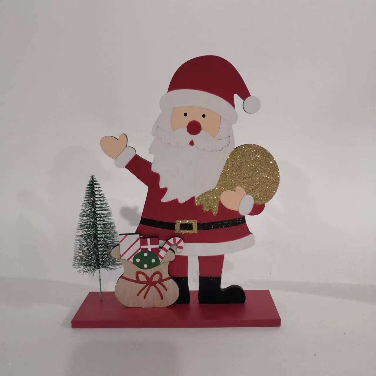 Luxury Christmas decorations can be customized Christmas snowman Santa Claus deer printed interior personalized design