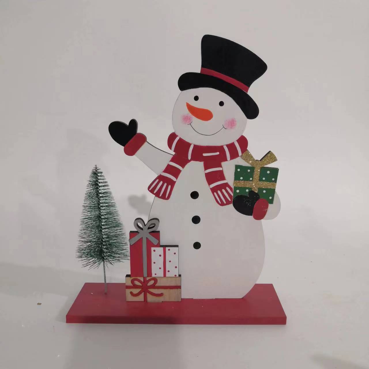 Luxury Christmas decorations can be customized Christmas snowman Santa Claus deer printed interior personalized design