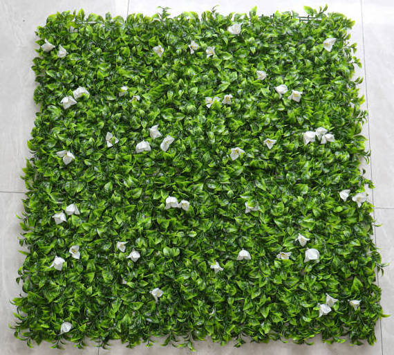 Customized Jungle Style Vertical Plants Wall Artificial Green Plants Green Grass Wall For Home Decoration garden supplies