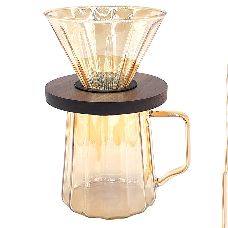 2024 new products clear glass coffee percolator with round bottom For Bars and Restaurants