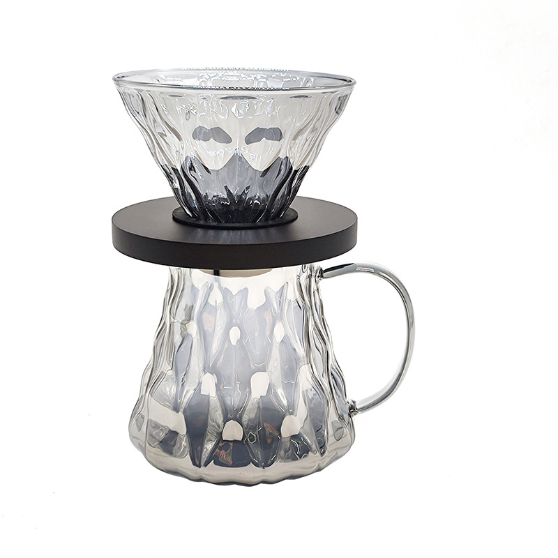 2024 new products clear glass coffee percolator with round bottom For Bars and Restaurants