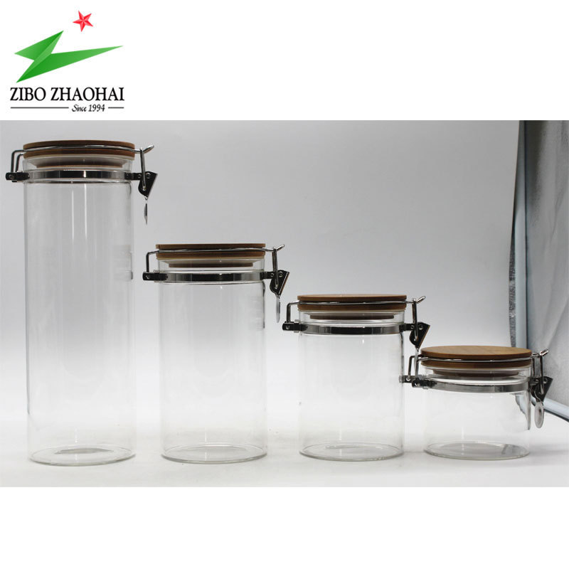 50ml- 1000ml swing top glass storage jar/clip top glass jar/decorative glass storage jars