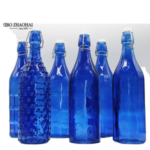 750ml 1000ml Classic Easy Flip Lid Drink Beer Wine Water Bottles glass bottle with swing top cap