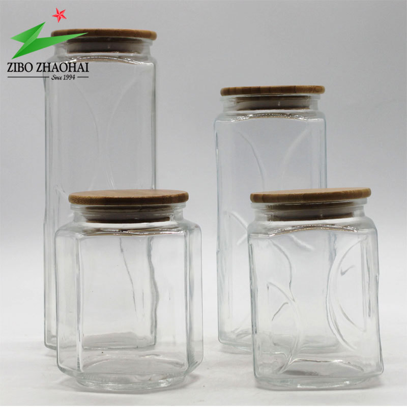 50ml- 1000ml swing top glass storage jar/clip top glass jar/decorative glass storage jars