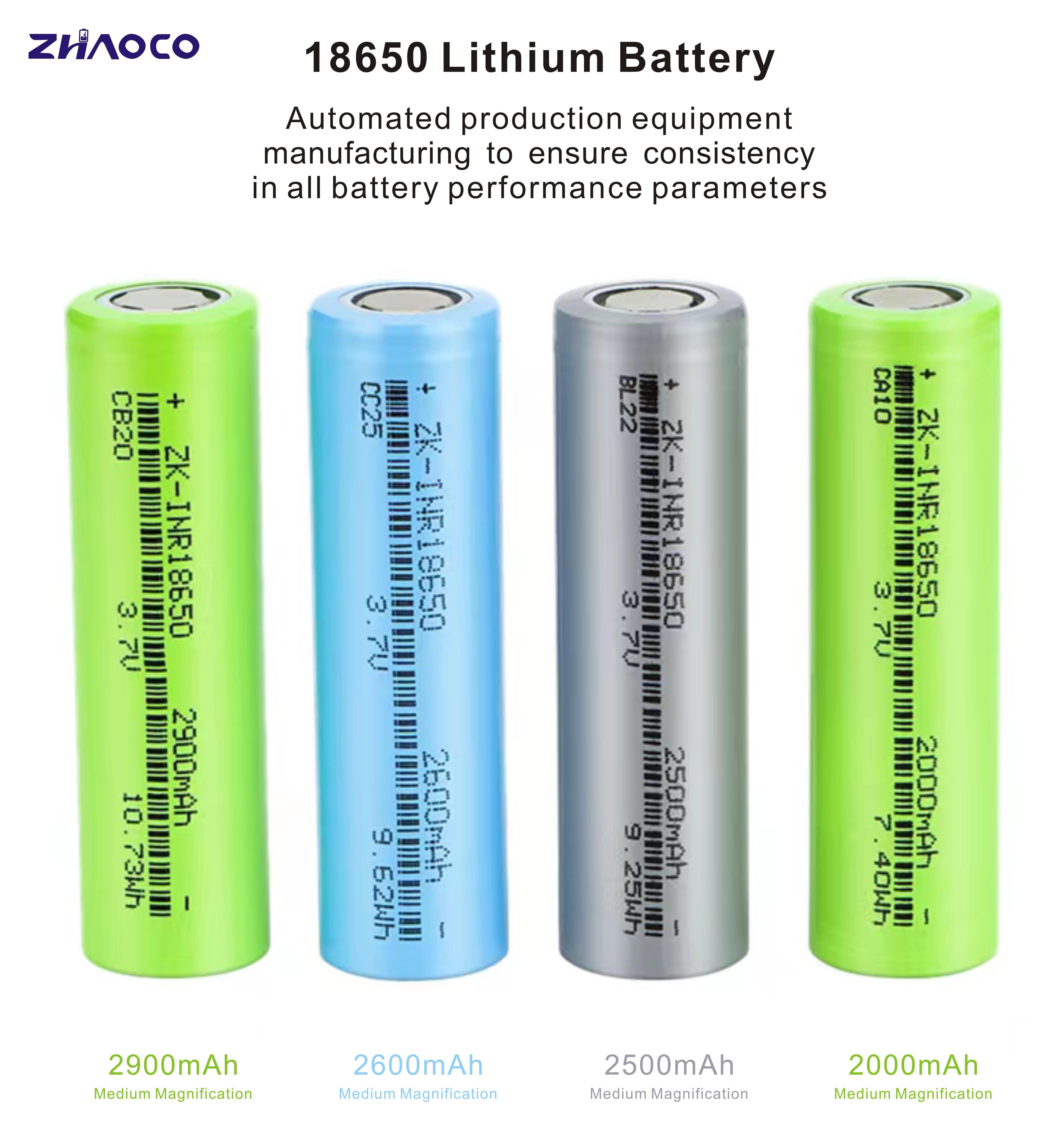 Wholesale li ion cell 3 .7v 1800mah 2000mah 2500mah 2600mah 2900mah 3200mah 18650 lifepo4 lithium battery