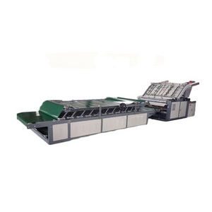 Auto flute paper laminating machine with flip flop stacker Automatic /High Speed Flute Laminator Machine with Good Price