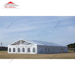 Party event high quality aluminium clearspan A shape pyramid outdoor sun shed banquet tent