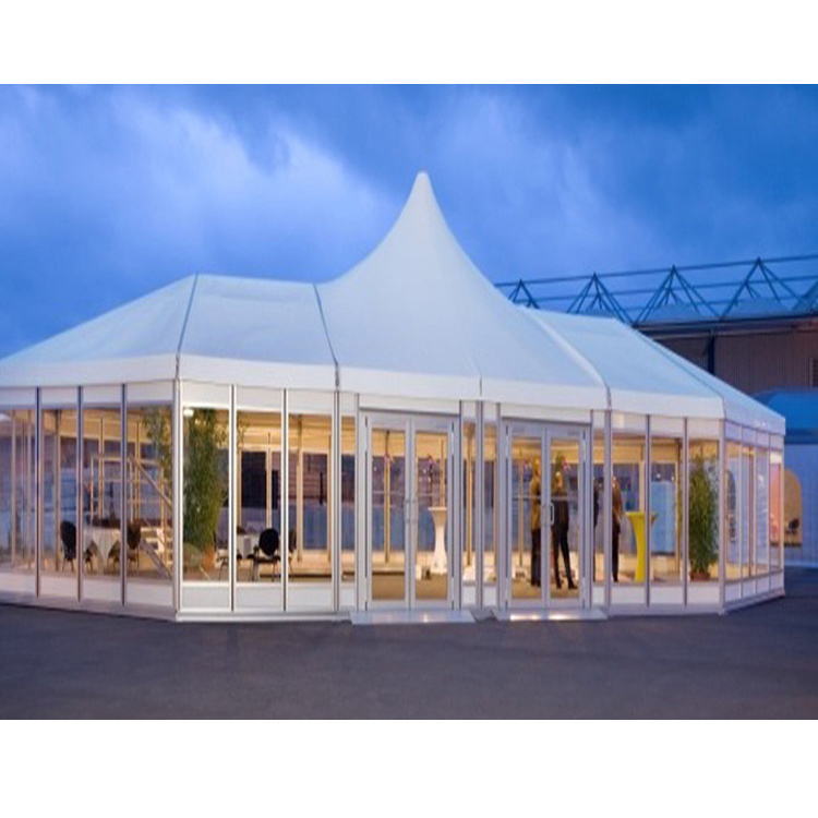 Luxury high quality high pagoda marquee wedding tent for 200 people for sale