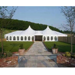 Luxury high quality high pagoda marquee wedding tent for 200 people for sale