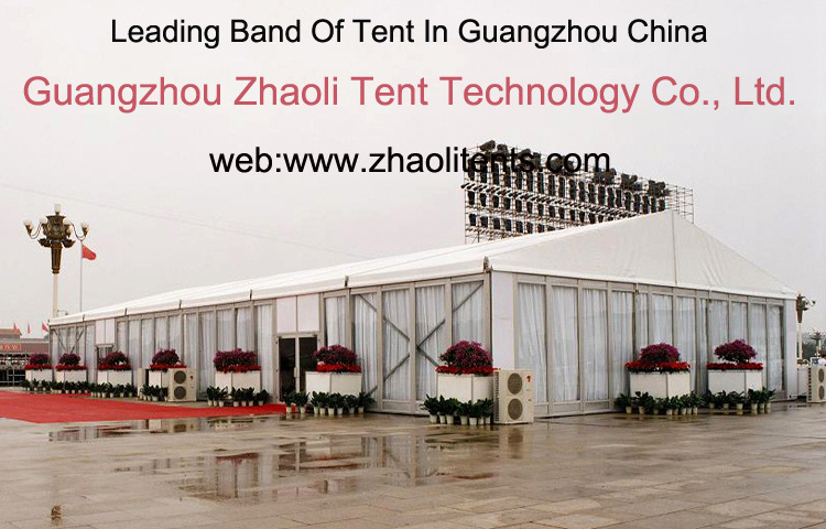 guangzhou 30m clear span large aluminum marquee warehouse tent for outdoor exhibition event aircraft hangar carpa