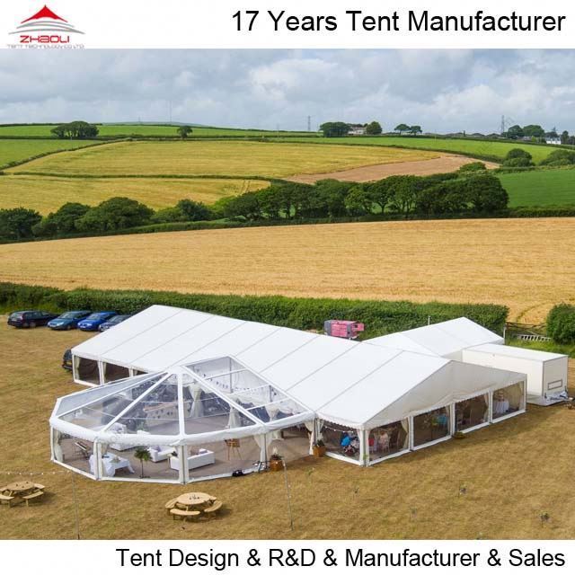 10 x 15  PVC aluminum frame marquee tent for wedding receptions vendor