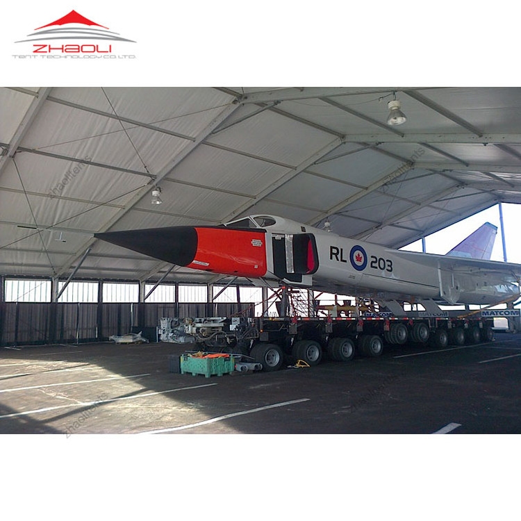 guangzhou 30m clear span large aluminum marquee warehouse tent for outdoor exhibition event aircraft hangar carpa