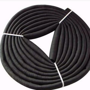 Black cloth rubber hose 3 4 5 6 inch mud pipe rubber hose High pressure hose for pile driver water delivery pipe