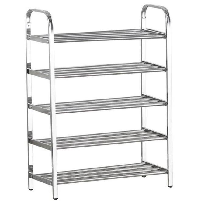 Multi Layers Stainless Steel Expandable Adjustable Shoe Shelf Storage Organizer Shoe Organizers Rack