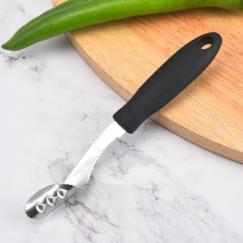 Jalapeno Pepper Corer Stainless Steel Chili Corer Remover Pepper Pepper Cutter Corer Slicer Tomato Fruit Kitchen Tools