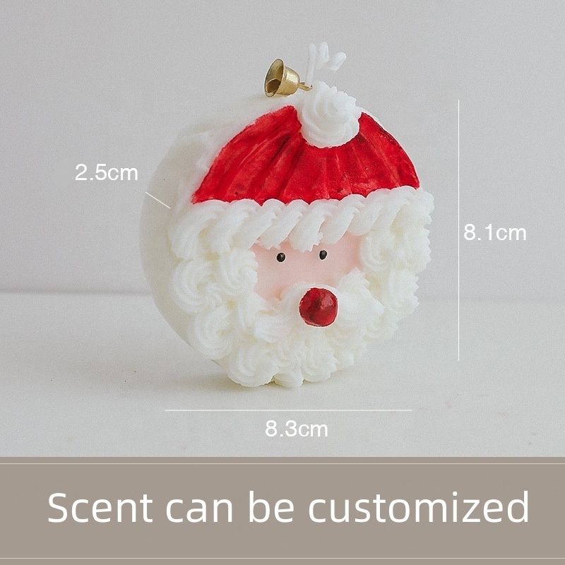 Color And Scent Customized Christmas Scented Candles Christmas Tree Candles Christmas present