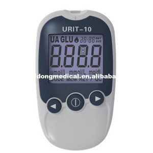 URIT-10 2 in 1 Uric Acid and Glucose Meter/Portable Two In One Urine Acid and Blood Glucose Analysis System