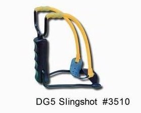 DG5 Powerful Stainless Steel Shooting Slingshot With Rubber Band For Outdoor hunting SlingShots