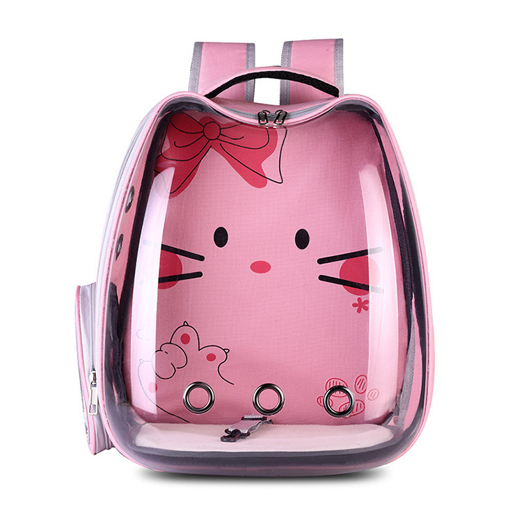 Cat Backpack Carrier Cat Shaped Transparent Bubble Pet Carrier for Small Dog Portable Travelling Dog Carrier Backpack Pet