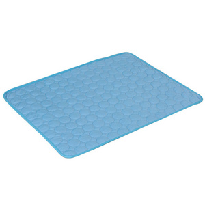 Washable Summer Pet Cooling Blanket for Outdoor Pet Car Seats Ice Silk Dog Self Cooling Mat Beds