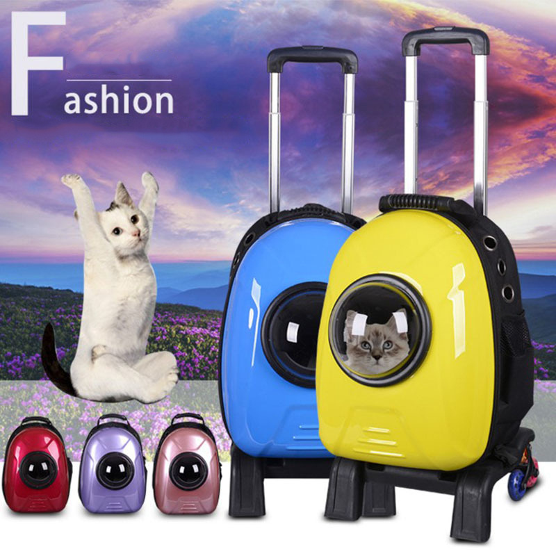 Factory Direct Wholesale  Air Pet Carrier Backpack Dog Cat Capsule Pet Backpack 17