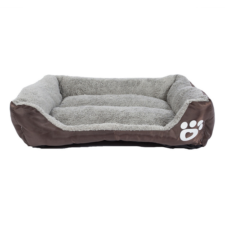 Self Warming and Breathable Pet Bed Premium Bedding Super Soft Pet Sofa Cats Bed Non Slip Bottom Pet Lounger Dog Bed