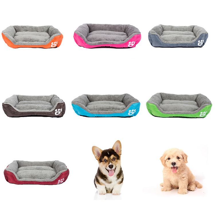 Self Warming and Breathable Pet Bed Premium Bedding Super Soft Pet Sofa Cats Bed Non Slip Bottom Pet Lounger Dog Bed