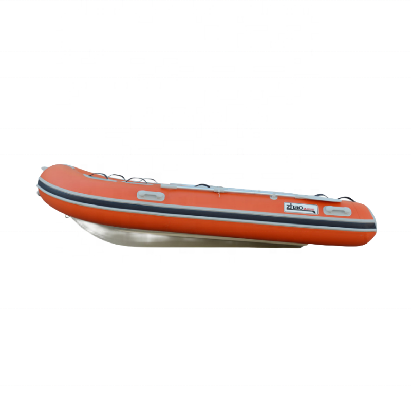 ZY CE Popular Rib Boat Outboard Inflatable Motor Rubber Boat Fiberglass Boat4.2m Boat.m N