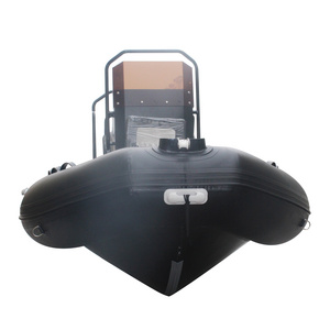 5m aluminum rib Boat Rib 500 luxury fishing boat for sale inflatable boat 0.9T PVC High Speed