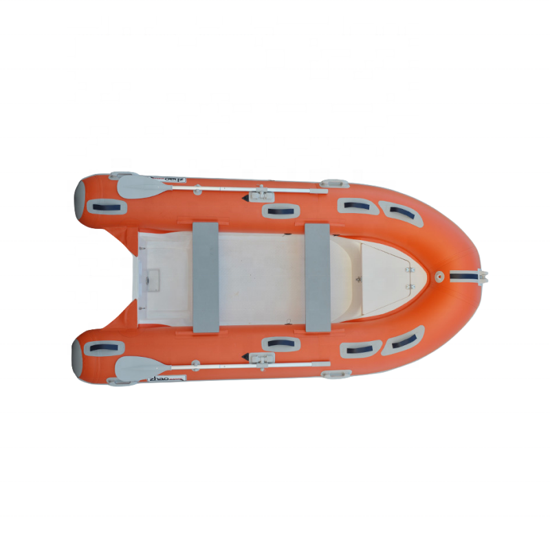 ZY CE Popular Rib Boat Outboard Inflatable Motor Rubber Boat Fiberglass Boat4.2m Boat.m N