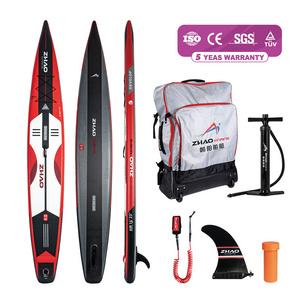 High quality portable skimboard custom surfing stand up race sup inflatable sup paddle board