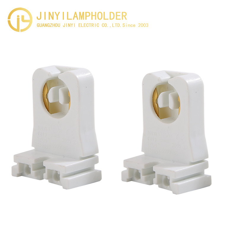 Factory Price G13 Plastic PBT Lamp Holder 250V 250W T8 Fluorescent Light bulb holder Lighting Accessories