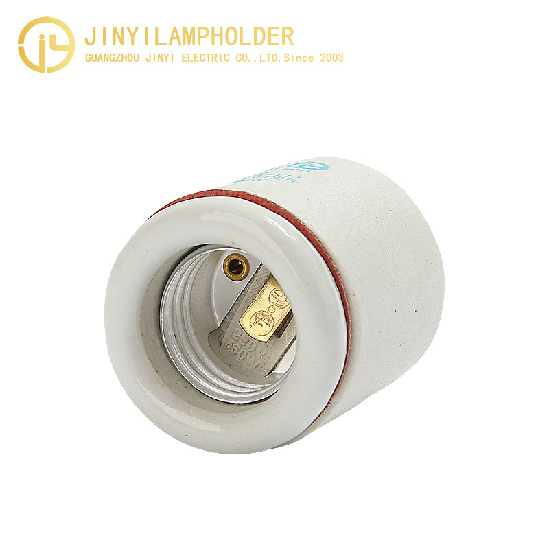 E26 lamp holders  ceramic composition light sockets  porcelain floating leeslamp bulb socket custom available