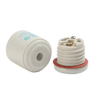 E26 lamp holders  ceramic composition light sockets  porcelain floating leeslamp bulb socket custom available