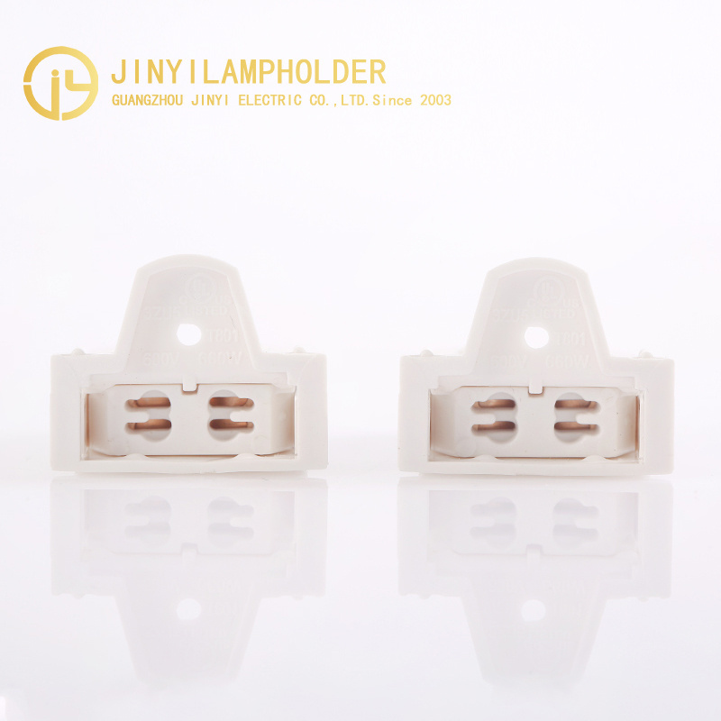 Light accessories Plastic PC G13 Lamp Part  lamp Socket 600V 660W For T8 Fluorescent lamp holder