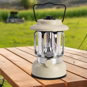 Outdoor Camping Lantern Retro  Light Portable Led Emergency Lamp Atmosphere Light For Garden Yard Camping Lights  4*AA Battery