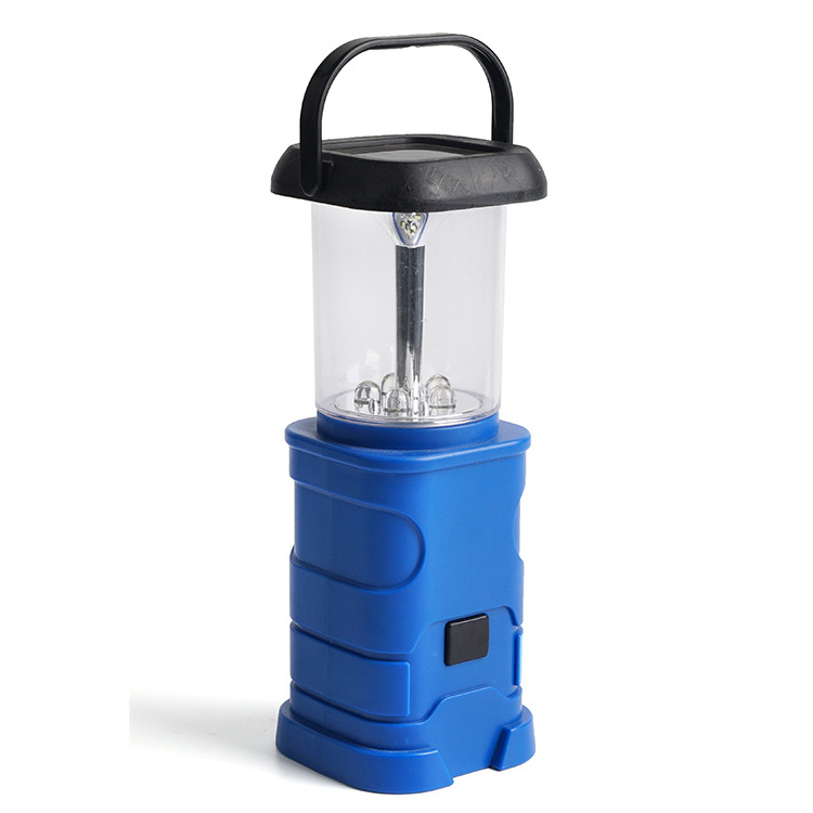 Multi Functional Solar Powered Camping Lanterns Hand Crank Dynamo 5 Led Camping Light Tent Lamp Emergency Light For Camping