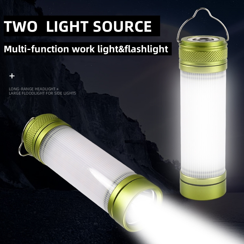 2024 New Design Portable Outdoor Work Light Emergency Lights Rechargeable Flashlight With Power Bank Magnetic Multi-function LED