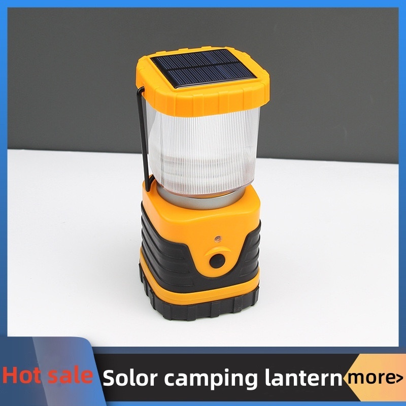 Multi-function Portable USB Solar Camping Lamp Lighting Outdoor Lantern lamp LED  Emergency Light Rechargeable With Power Bank