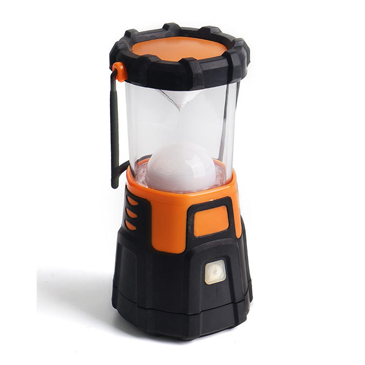 OEM Wholesale Portable Led camping lamp Multifunctional Dry cell camping lantern and rechargeable usb camping light